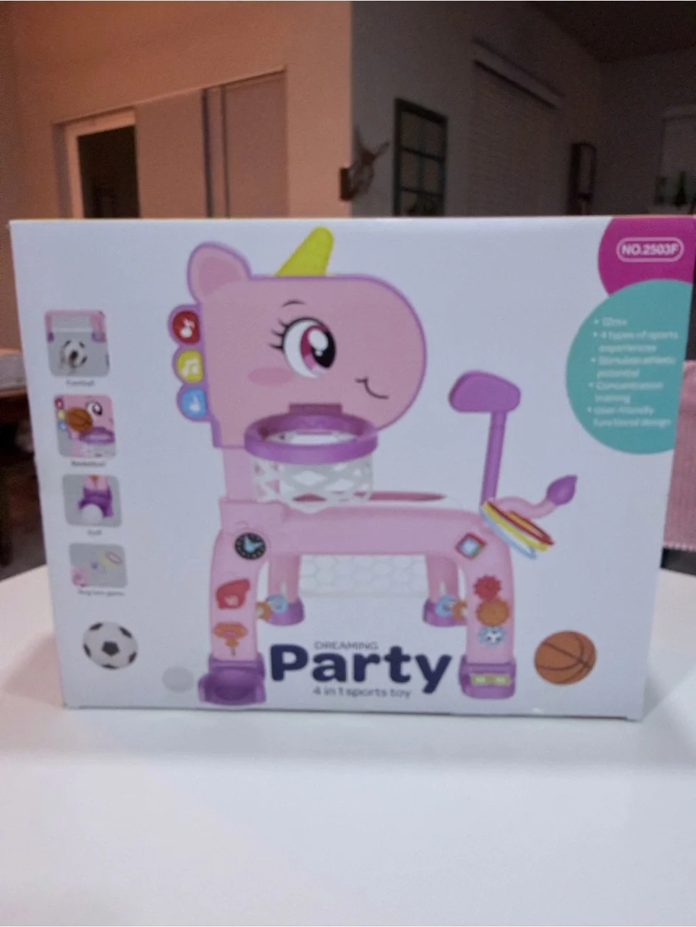 Baoli Unicorn 4-in-1 Sports Centre (Model No. 2503F)